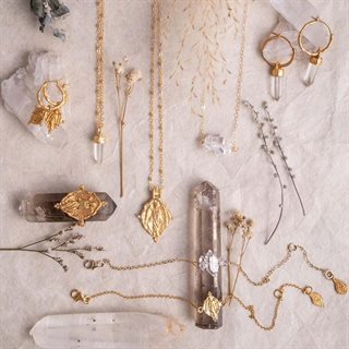 Ananda Soul - Divine Purpose - Halskæde - Guld - Crystal